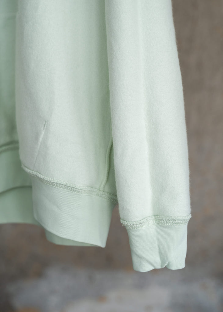 JETZT vorbestellen, ab Mai wird produziert. ST.EILEN-Hoodie GENUG. Stem Green Gr.XS