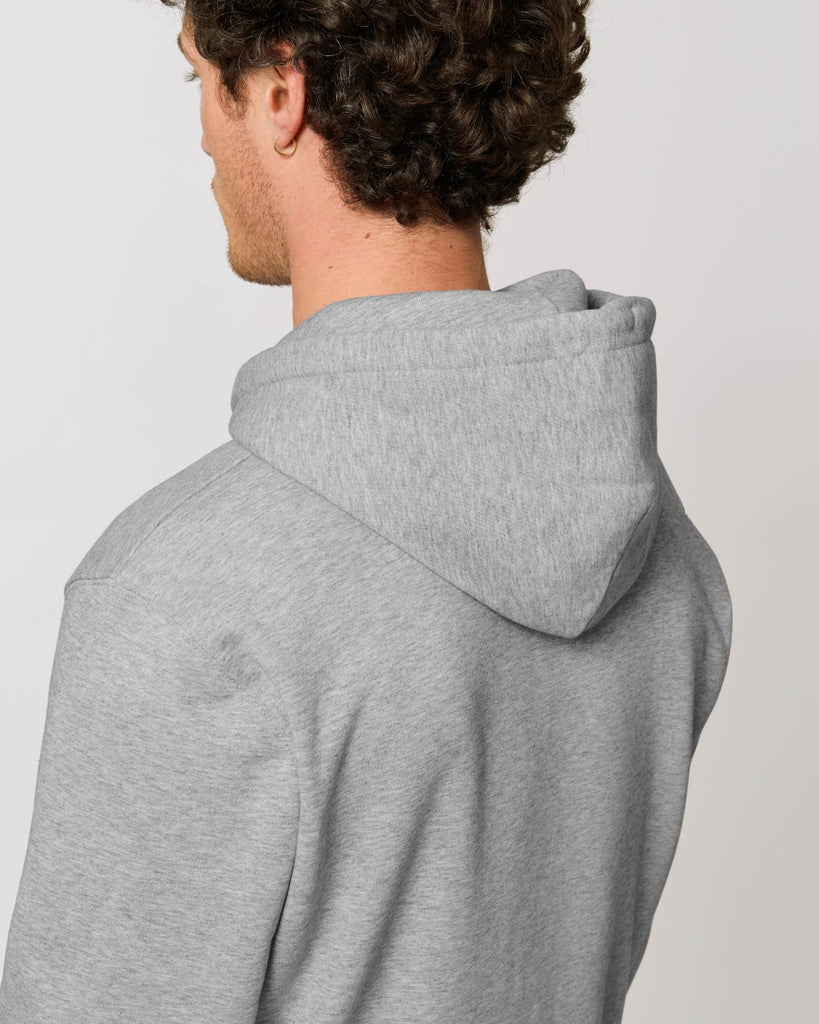 JETZT vorbestellen, ab Mai wird produziert.     ST.EILEN-Hoodie GENUG. Grau-Meliert XS